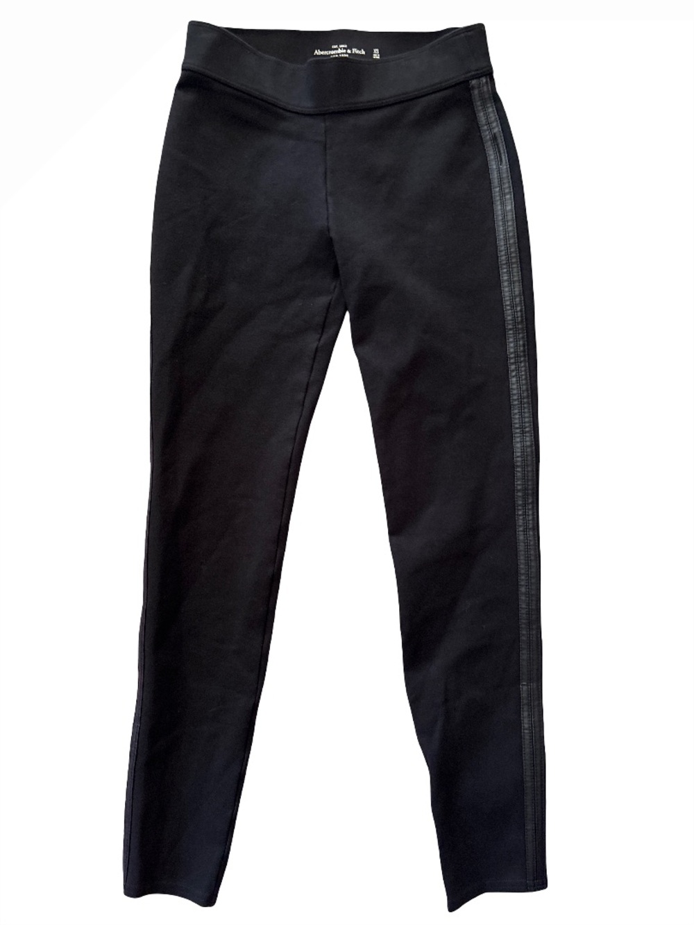 Abercrombie & Fitch Black High-Rise Stretch Leggings